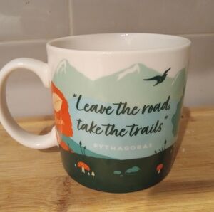 Nature walk, coffee mug